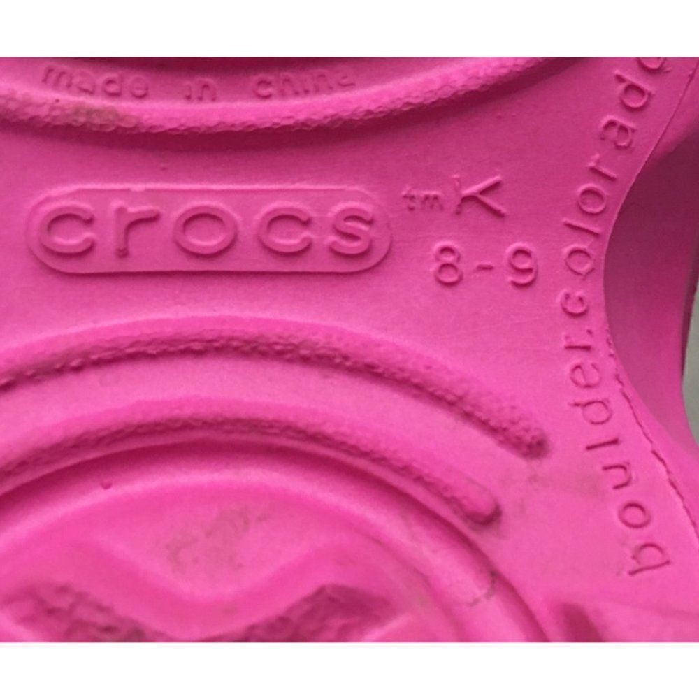 Crocs rain boots pink - Picture 7 of 8